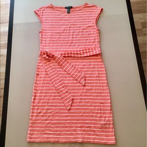 Ralph Lauren Orange Stripe Dress